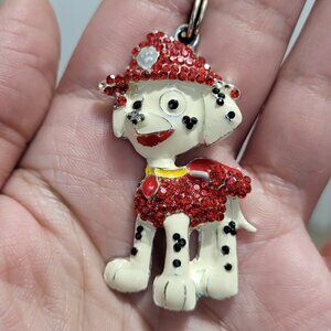 Charm for Necklace or Keychain - Dalmatian dog